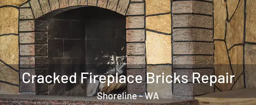  Cracked Fireplace Bricks Repair Shoreline - WA