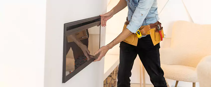 Metal Fireplace Installation in Shoreline, Washington