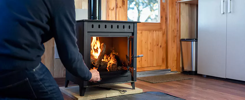 Open Hearth Wood Fireplace Installation in Shoreline, WA