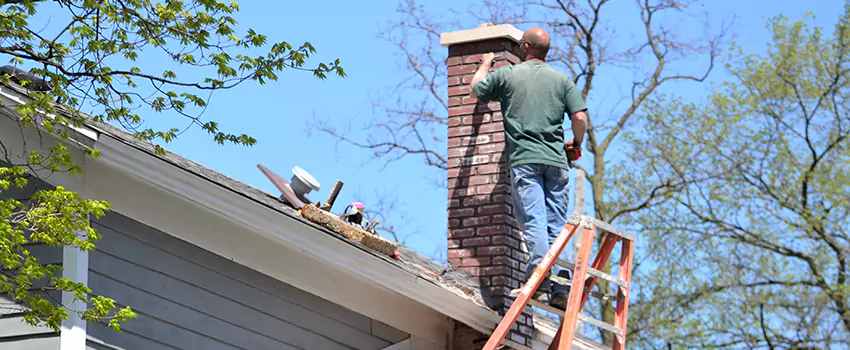 Vinyl and PVC Chimney Flashing Installation in Shoreline, WA