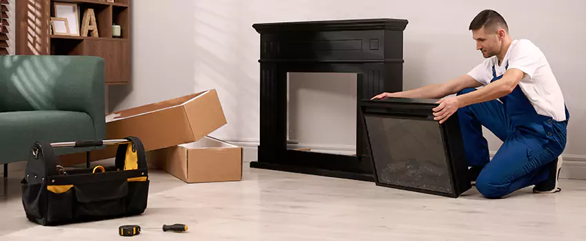 Old Rusted Metal Fireplace Repair And Replacement in Shoreline, WA