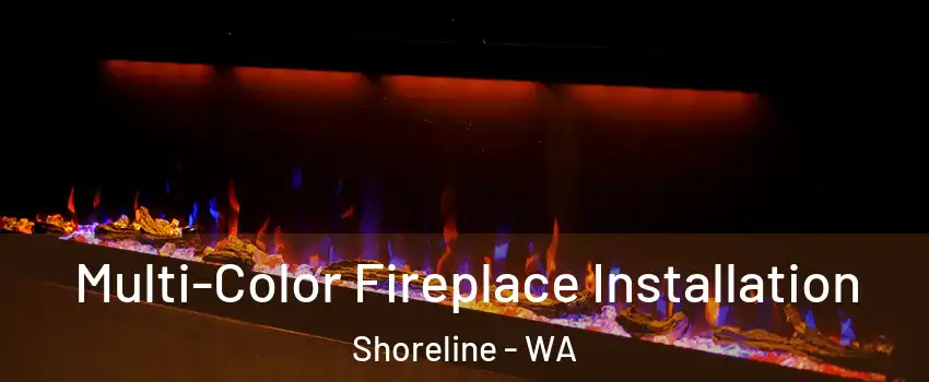  Multi-Color Fireplace Installation Shoreline - WA